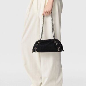 NEW Stella McCartney Falabella Bowling Shoulder Bag IN black Authentic